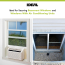 Window Security Bar With Anti-Lift Lock, 10.6" - 16"