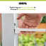 Window Security Bar With Anti-Lift Lock, 10.6" - 16"