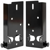 Garage Door Brackets, Bottom, Right, and Left, Black
