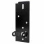 Garage Door Brackets, Bottom, Right, and Left, Black