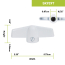 T-Handle Butterfly Window Cranks