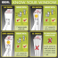 Patio Door Security Bar & Window Security Bar With Anti-Lift Lock (Bundle)