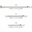 Patio Door Security Bar & Window Security Bar With Anti-Lift Lock (Bundle)