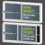 Patio Door Security Bar & Window Security Bar With Anti-Lift Lock (Bundle)