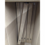 Barre de sécurité pour porte patio avec serrure anti-relevage, ensemble pour contracteurs, blanc (40 unités)