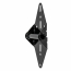 Garage Door Hinge No.1, Black
