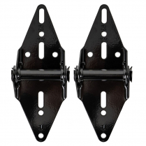 Charnière no.1 pour porte de garage, noir (paquet de 2)