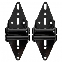Garage Door Hinge No.2, Black (2-Pack)