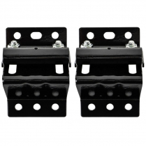 Garage Door Top Fixture, Black (2-Pack)