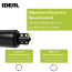 Heavy Door Closer With Touch-N-Hold, Black