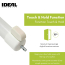 Heavy Door Closer With Touch-N-Hold, White