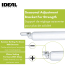 Heavy Door Closer With Touch-N-Hold, White