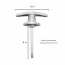 T shape handle dimensions