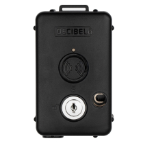 Corps de serrure à clé Decibel, compatible avec les câbles Decibel, 100dB