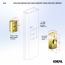 GLK Keyed Deadbolt