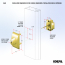 GLK Keyed Deadbolt