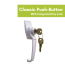 Classic Push-Button Handle Set With Key Lock, White