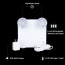 Rechargeable Battery-Powered LED Emergency Light