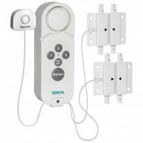 Pool Gate & Patio Door Alarm: Bypass, Dual Sensors, On/Off