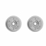 Garage Door Pulleys, 3 With Fork And Bolts (2-Pack) - Retail Packaging