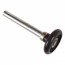 Roulettes de garage en nylon, 2 pouces, noir ( paquet de 2 )