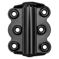 Charnière de porte moustiquaire à ressort auto-fermant, noir