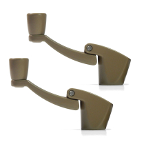 Folding Window Crank Handle, 2-Pack