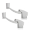 Folding Window Crank Handle, 2-Pack