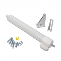 Ferme-porte lourd avec fonction Tiens-Vite, blanc
