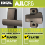 AJ Modern Lever Set For Storm Doors, Oil Rubbed Bronze