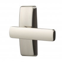 AJ Lever Set, Satin Nickel