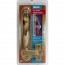 DX Pull Handle Set With Back Plate, Bright Brass