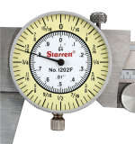 0-6" Starrett 1202F-6 Fractional Dial Caliper Zoom-In