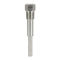 4" Element 3/4" NPT Reotemp Stainless Steel Threaded Thermowell