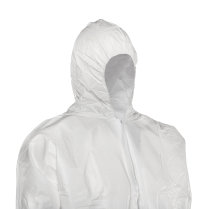 Microporous Coveralls with Hood
