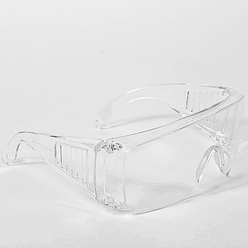 Hard-coated Lens Safety Spectacle - Clear Temples