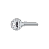 Abus Extra Cut Key for 24IB/70 Diskus Padlock
