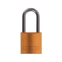 ABUS 72/40HB40-KA Orange 1-9/16" Anodized LW Aluminum Safety Padlock