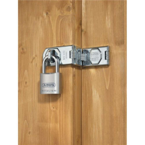 Abus Lock 80TI/50KA-8011 B Titalium 1-31/32" Width