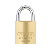 Abus Lock Interchangeable Core Padlock 1" Shackle