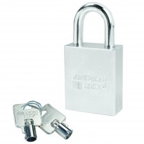 American Lock Padlock, 1-1/8" Shackle, KD