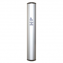 Camden CM-7536 Column Clear Aluminum Active Wheelchair