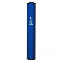 Camden CM-7536 Column, Blue, Wheelchair Push Open, Kinetic