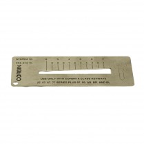 Corbin Russwin Key Gauge-All Corbin Key Classes
