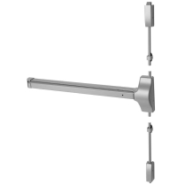 Corbin Russwin ED2400 Key Nightlatch RHR Slvr Stl