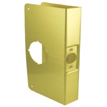 Don Jo Wrap-Around, Brass, 2 3/4" Backset, 1 3/8" Door