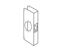 Don Jo 4-BZ-2-CW Wrap Around Plate