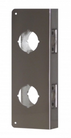 Don Jo Wrap-Around, Stainless, 2 Hole, 2 3/4" BS, 1 3/4" Dr