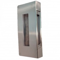 Don Jo Wrap-A-Round, Stainless, Mortise, 5" x 12"