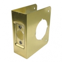 Don Jo Wrap-Around, Brass, 2 3/8" Backset, 1 3/4" Door